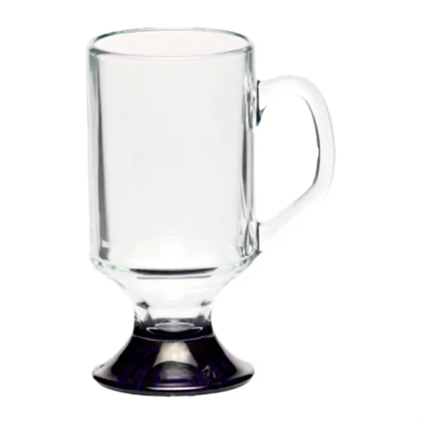 10 oz. ARC Footed Sports Custom Glass Mug - 10 oz. ARC Footed Sports Custom Glass Mug - Image 4 of 9