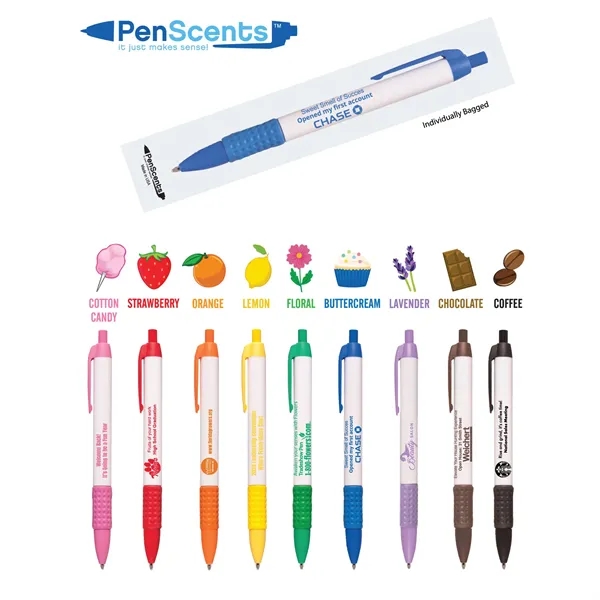 PenScents™ Scented Pens - Single Color Imprint (Bagged) - PenScents™ Scented Pens - Single Color Imprint (Bagged) - Image 0 of 1