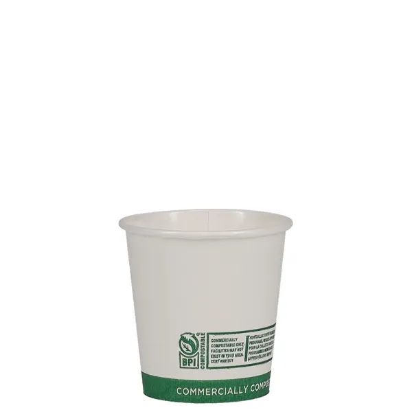 4 oz Eco-Friendly Paper Cup - White - Tradition - 4 oz Eco-Friendly Paper Cup - White - Tradition - Image 4 of 4