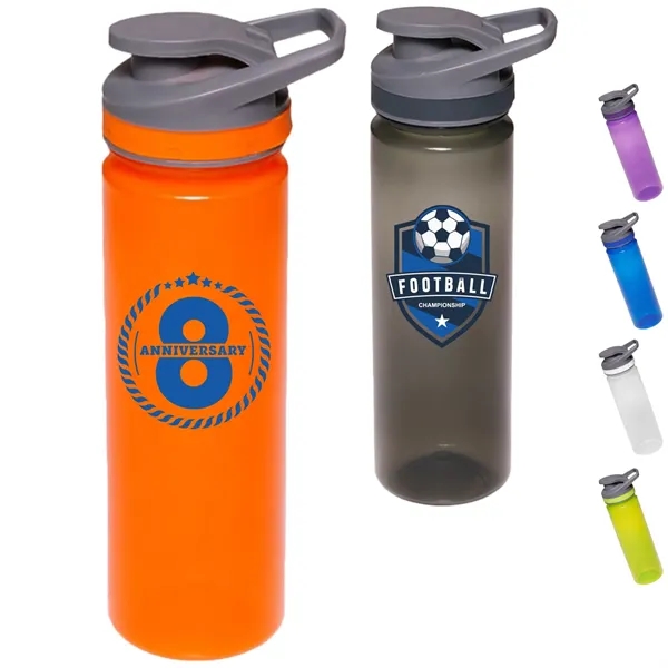 22 oz Flip Top Sports Drinkware w/Screw-on Caps - 22 oz Flip Top Sports Drinkware w/Screw-on Caps - Image 0 of 6