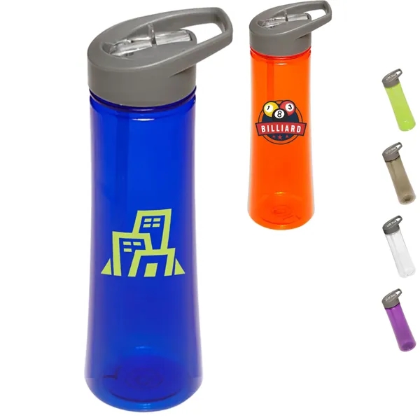 22 oz Sports Bottles w/ Flip Top Spout - 22 oz Sports Bottles w/ Flip Top Spout - Image 0 of 6