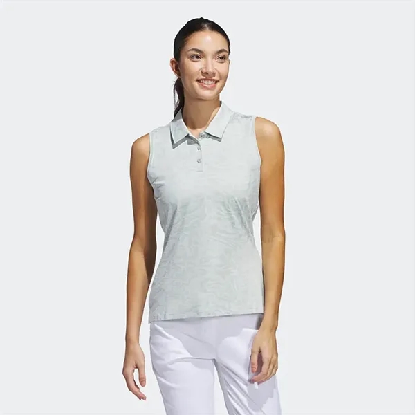 Adidas Ladies Ultimate365 Jacquard Polo - Adidas Ladies Ultimate365 Jacquard Polo - Image 3 of 3