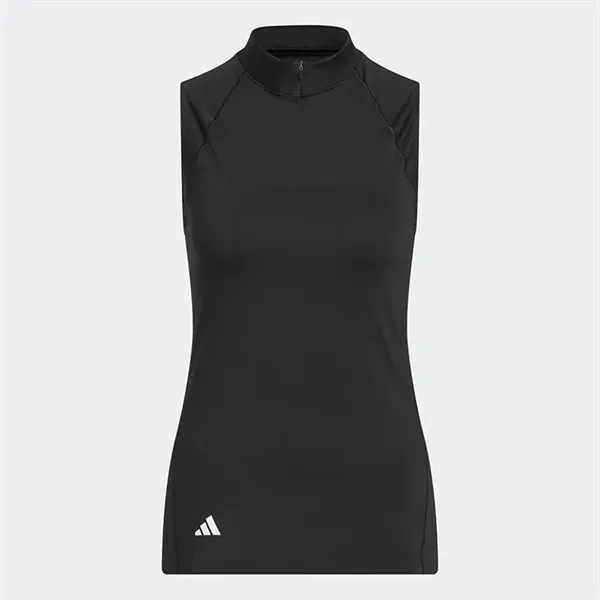 Adidas Ladies Ultimate365 Zip Mock - Adidas Ladies Ultimate365 Zip Mock - Image 2 of 3