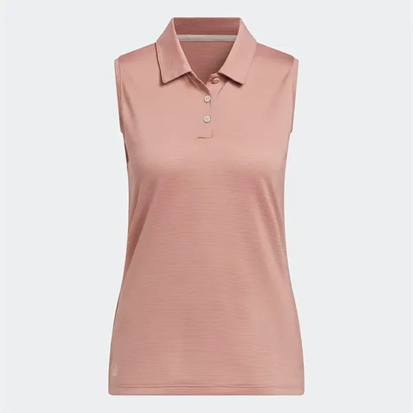 Adidas Ladies Solid Ottoman Polo - Adidas Ladies Solid Ottoman Polo - Image 3 of 5