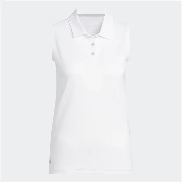 Adidas Ladies Solid Ottoman Polo - Adidas Ladies Solid Ottoman Polo - Image 4 of 5