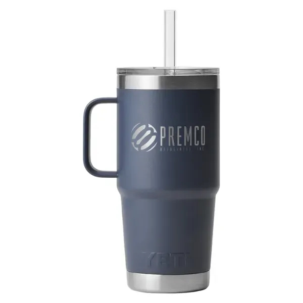 YETI Customized Rambler 25 oz. Mug w/Straw Lid - YETI Customized Rambler 25 oz. Mug w/Straw Lid - Image 1 of 5