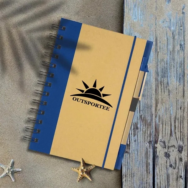 Eco Recycle Write Notebook & Pen - Eco Recycle Write Notebook & Pen - Image 1 of 5