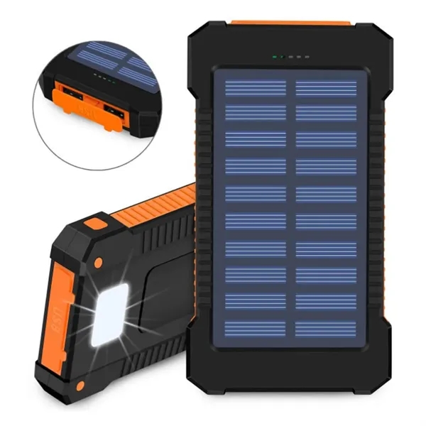 10000 mAh Solar Power Bank - 10000 mAh Solar Power Bank - Image 0 of 4