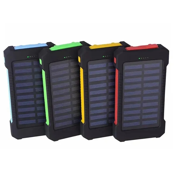 10000 mAh Solar Power Bank - 10000 mAh Solar Power Bank - Image 3 of 4