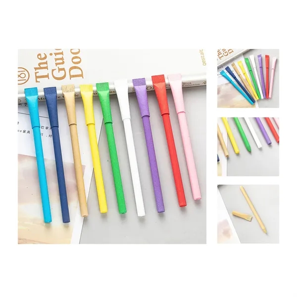 Eco-Friendly Pen Made from 100% Recycled Paper - Eco-Friendly Pen Made from 100% Recycled Paper - Image 1 of 1