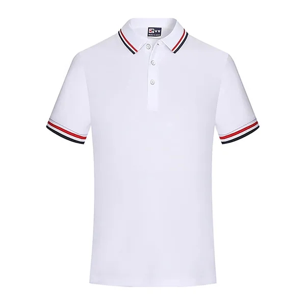 Casual Short Sleeve Polo Shirt - Casual Short Sleeve Polo Shirt - Image 1 of 9