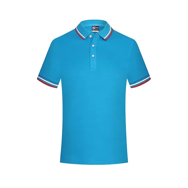 Casual Short Sleeve Polo Shirt - Casual Short Sleeve Polo Shirt - Image 2 of 9