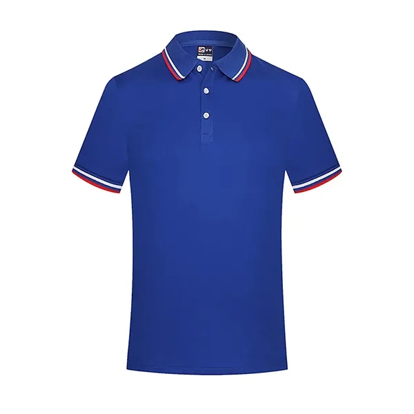 Casual Short Sleeve Polo Shirt - Casual Short Sleeve Polo Shirt - Image 4 of 9
