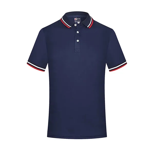 Casual Short Sleeve Polo Shirt - Casual Short Sleeve Polo Shirt - Image 6 of 9