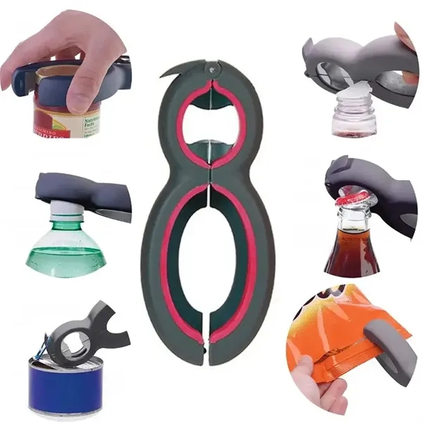 6 in 1 Jar Opener Bottle - 6 in 1 Jar Opener Bottle - Image 0 of 4