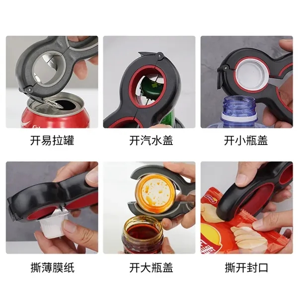 6 in 1 Jar Opener Bottle - 6 in 1 Jar Opener Bottle - Image 2 of 4