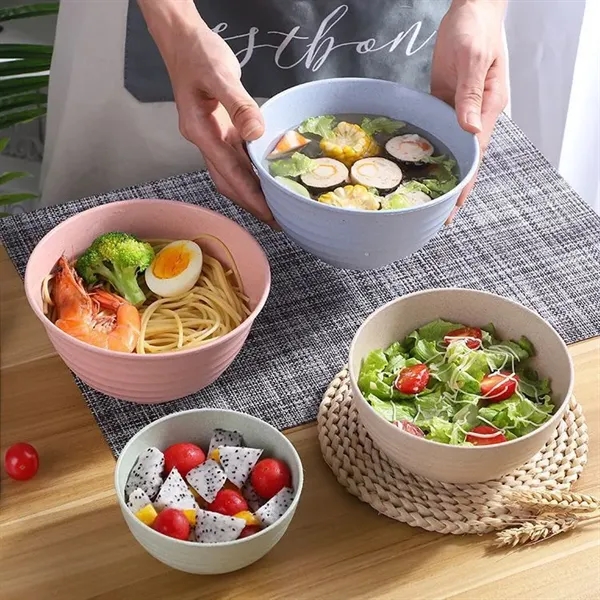 Wheat Straw Fiber Soup Bowls - Wheat Straw Fiber Soup Bowls - Image 1 of 2