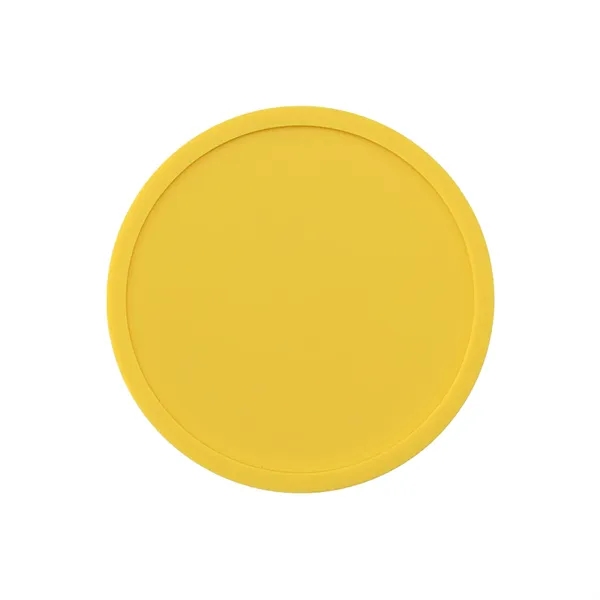 3.93 Inch Round Silicone Coaster for Drinks - 3.93 Inch Round Silicone Coaster for Drinks - Image 2 of 8