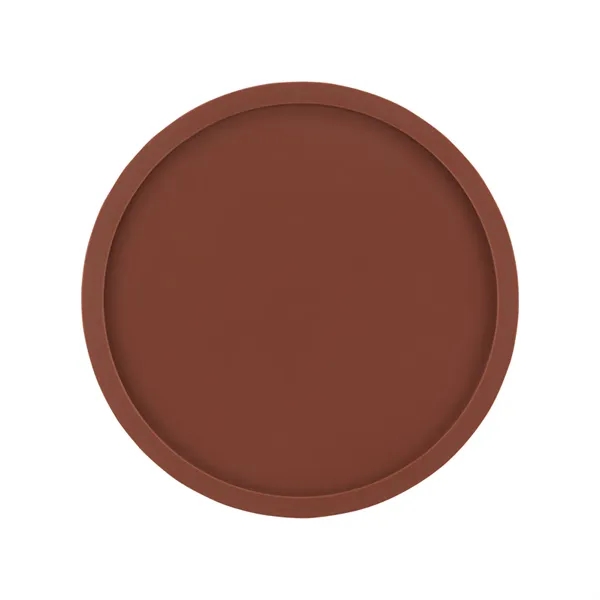 3.93 Inch Round Silicone Coaster for Drinks - 3.93 Inch Round Silicone Coaster for Drinks - Image 3 of 8