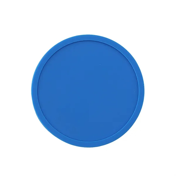 3.93 Inch Round Silicone Coaster for Drinks - 3.93 Inch Round Silicone Coaster for Drinks - Image 4 of 8