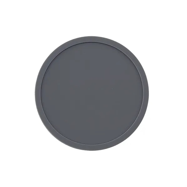 3.93 Inch Round Silicone Coaster for Drinks - 3.93 Inch Round Silicone Coaster for Drinks - Image 7 of 8