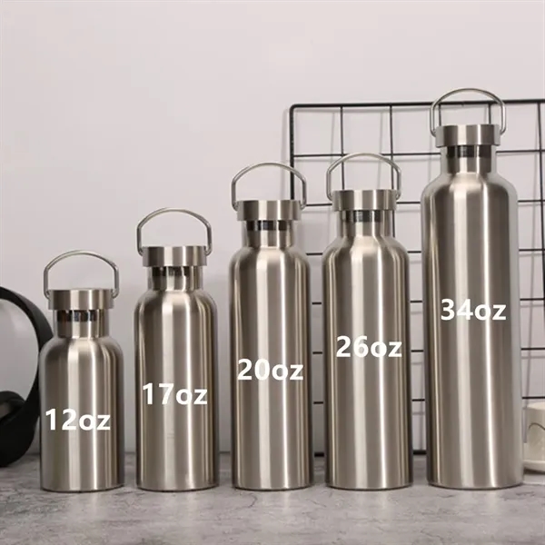 Double Walled Stainless Steel Water Bottle - Double Walled Stainless Steel Water Bottle - Image 1 of 5