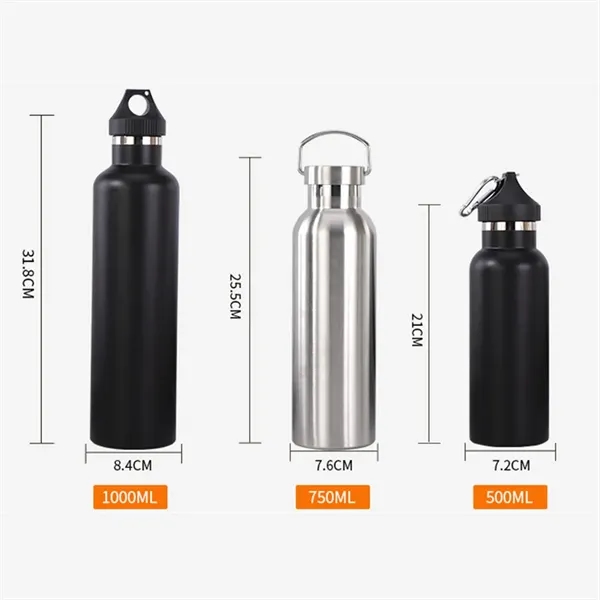 Double Walled Stainless Steel Water Bottle - Double Walled Stainless Steel Water Bottle - Image 3 of 5