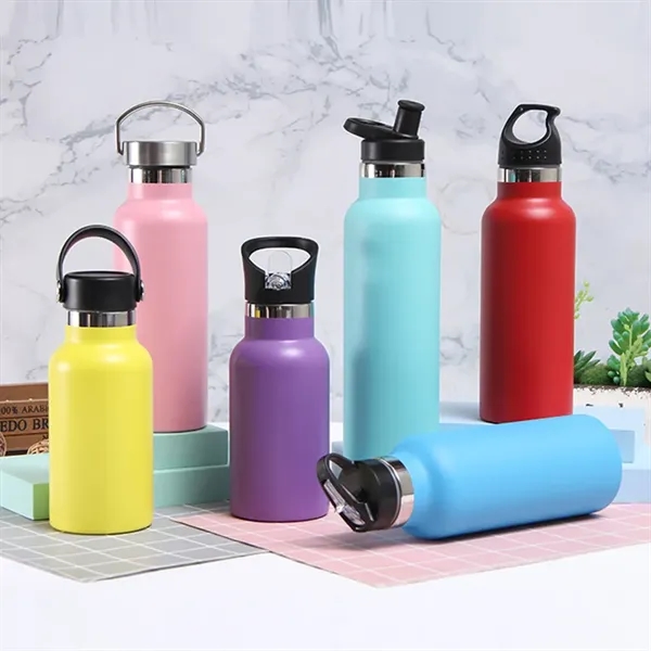 Double Walled Stainless Steel Water Bottle - Double Walled Stainless Steel Water Bottle - Image 4 of 5