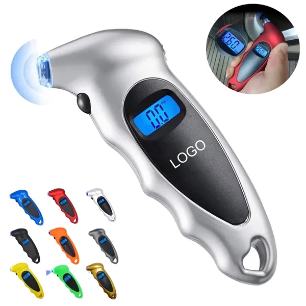 Automotive Electronic Tire Pressure Gauge - Automotive Electronic Tire Pressure Gauge - Image 0 of 4