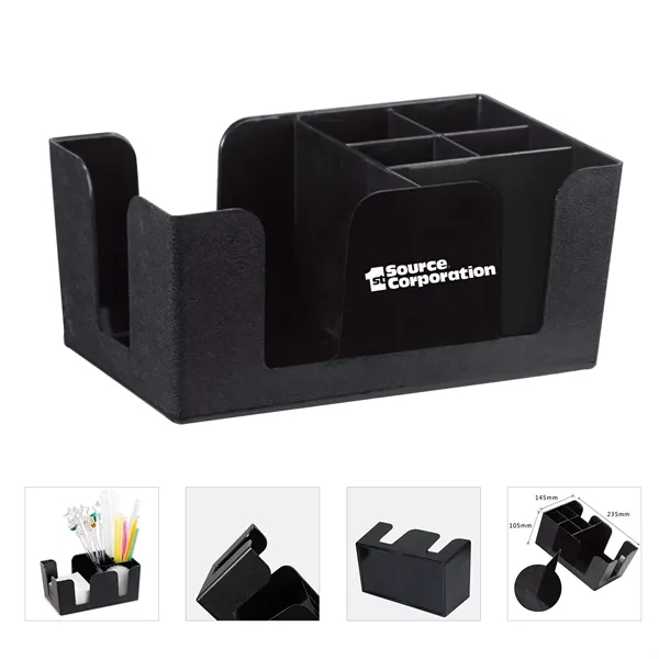 Six Compartment Bar Caddy - Six Compartment Bar Caddy - Image 0 of 3