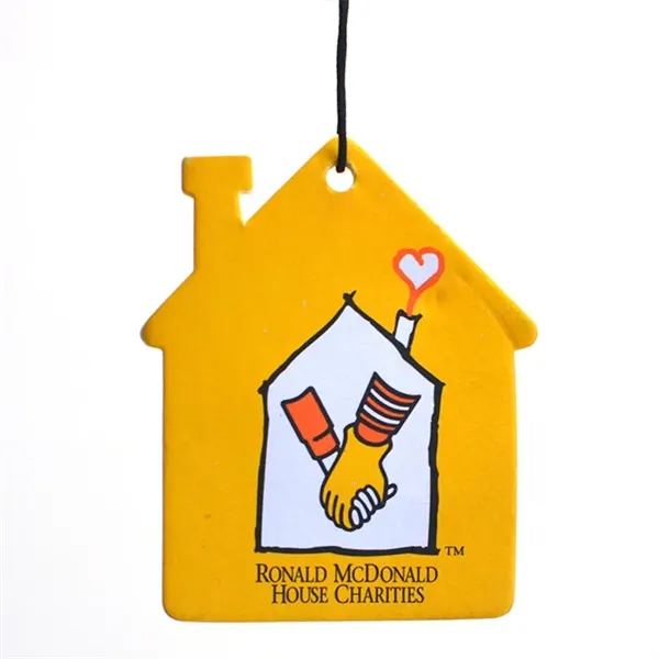 Custom Shape Hanging Paper Air Fresheners - Custom Shape Hanging Paper Air Fresheners - Image 1 of 2