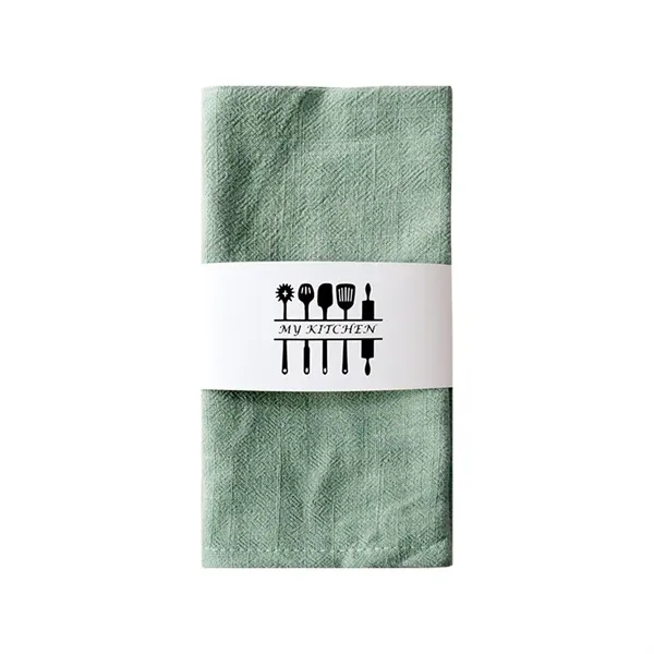 Cotton and Linen Blend Towel - Cotton and Linen Blend Towel - Image 2 of 4