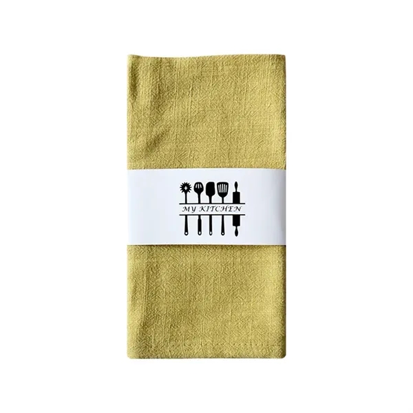 Cotton and Linen Blend Towel - Cotton and Linen Blend Towel - Image 3 of 4