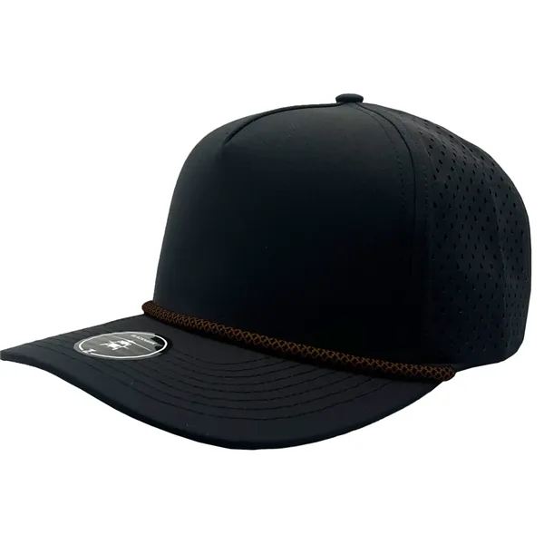 BLACKHAWK R+ (Rope Brim) Custom 5 Panel Hat - BLACKHAWK R+ (Rope Brim) Custom 5 Panel Hat - Image 23 of 29