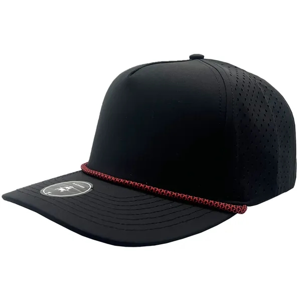 BLACKHAWK R+ (Rope Brim) Custom 5 Panel Hat - BLACKHAWK R+ (Rope Brim) Custom 5 Panel Hat - Image 19 of 29