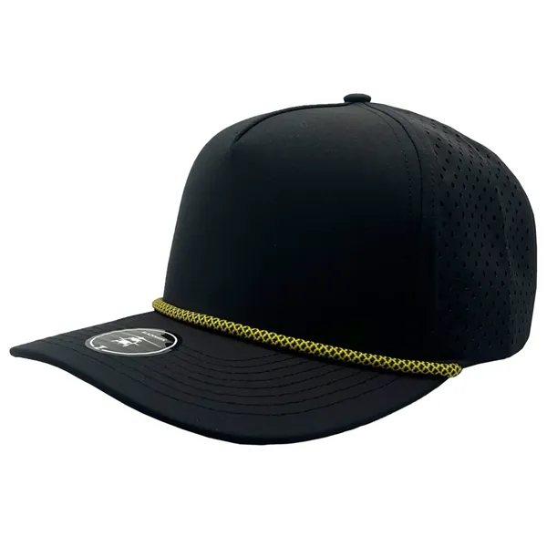 BLACKHAWK R+ (Rope Brim) Custom 5 Panel Hat - BLACKHAWK R+ (Rope Brim) Custom 5 Panel Hat - Image 7 of 29