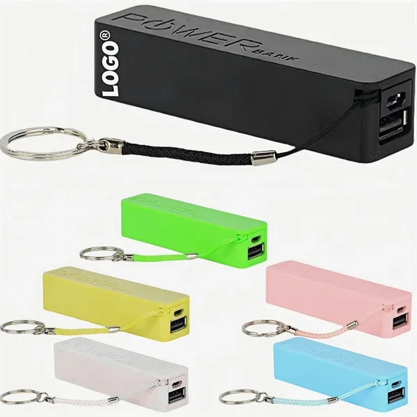 1200mah Portable Mini Power Bank Small Charger With Ring - 1200mah Portable Mini Power Bank Small Charger With Ring - Image 0 of 7