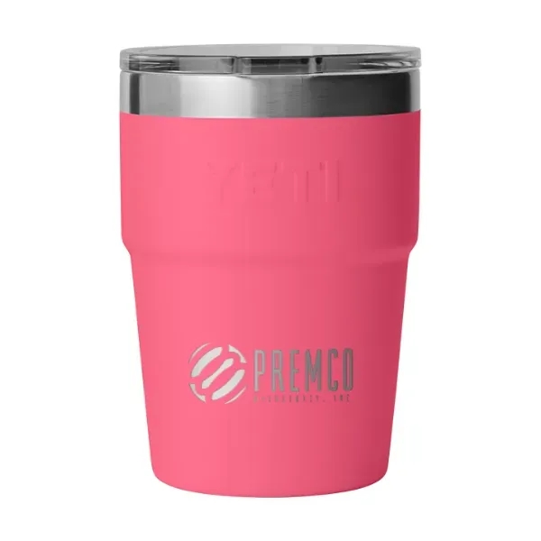 YETI Customized Rambler 16 oz. Stackable Cup - YETI Customized Rambler 16 oz. Stackable Cup - Image 2 of 5