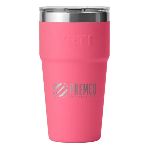 YETI Customized Rambler 20 oz. Stackable Cup - YETI Customized Rambler 20 oz. Stackable Cup - Image 4 of 6