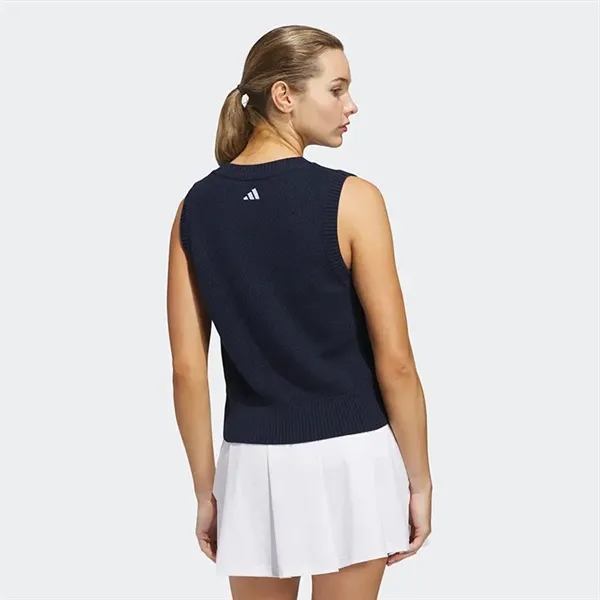 Adidas Ladies Ultimate365 Tour Knit Vest - Adidas Ladies Ultimate365 Tour Knit Vest - Image 1 of 2