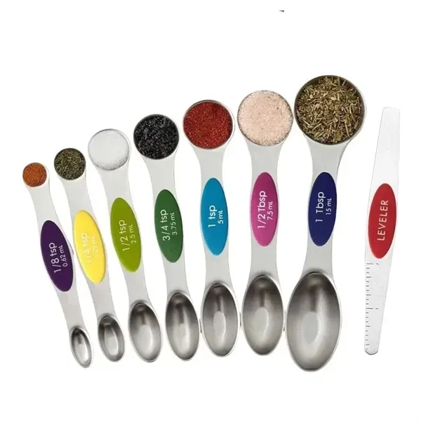 Magnetic Measuring Spoons Set - Magnetic Measuring Spoons Set - Image 0 of 2