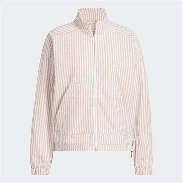 Adidas Ladies Ultimate365 Gingham Jacket - Adidas Ladies Ultimate365 Gingham Jacket - Image 2 of 3