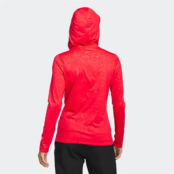 Adidas Ladies Ultimate365 Emboss Hoodie - Adidas Ladies Ultimate365 Emboss Hoodie - Image 1 of 3