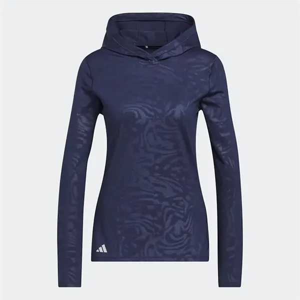 Adidas Ladies Ultimate365 Emboss Hoodie - Adidas Ladies Ultimate365 Emboss Hoodie - Image 3 of 3