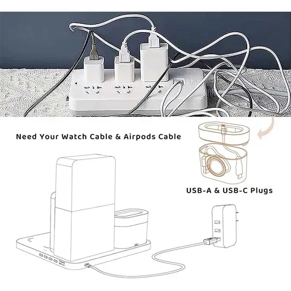 Wireless Charging Station with Lamp - Wireless Charging Station with Lamp - Image 3 of 3