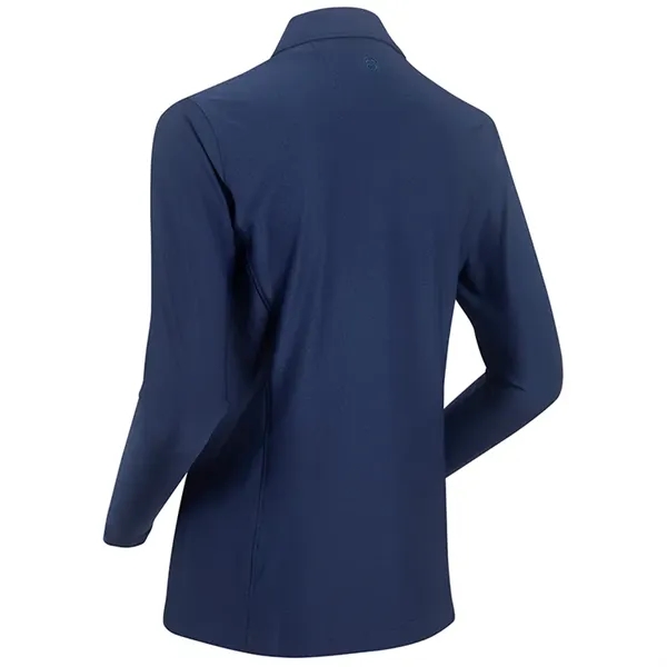 Bobby Jones Ladies Clover Classics LongSleeve Balata Polo - Bobby Jones Ladies Clover Classics LongSleeve Balata Polo - Image 5 of 5