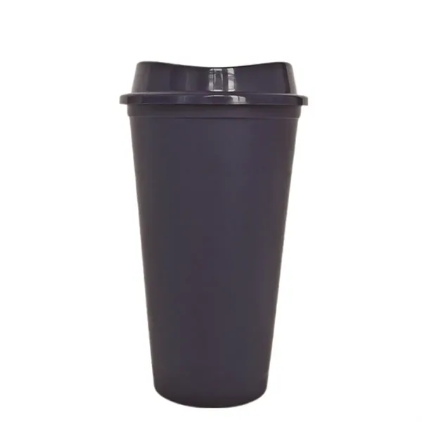 Reusable 16oz. Coffee Cups with Lids Versatile Travel Mug - Reusable 16oz. Coffee Cups with Lids Versatile Travel Mug - Image 2 of 4