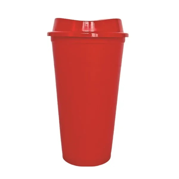 Reusable 16oz. Coffee Cups with Lids Versatile Travel Mug - Reusable 16oz. Coffee Cups with Lids Versatile Travel Mug - Image 3 of 4