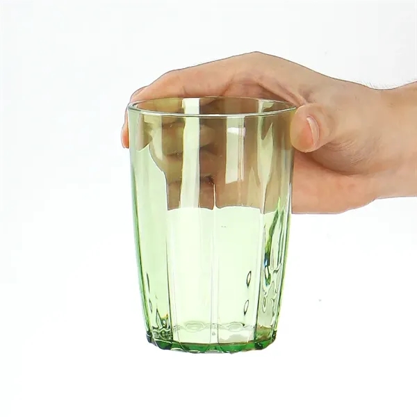 8oz Clear Hard Acrylic Plastic Beer Cup Drinkware Reusable - 8oz Clear Hard Acrylic Plastic Beer Cup Drinkware Reusable - Image 2 of 2