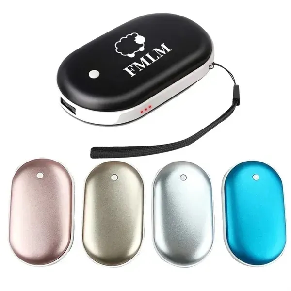 Pocket Hand Warmer Power Bank 5200mAh Double Sided Heat - Pocket Hand Warmer Power Bank 5200mAh Double Sided Heat - Image 0 of 0